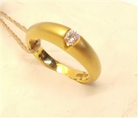 Ring Salvini Woman in Yellow Gold Diamante 0.16 Ct N64269T-15 - N64269T-15